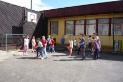 2014 rozloučení s americkou lektorkou